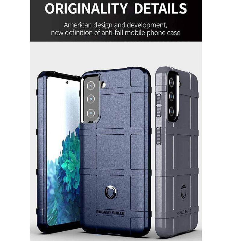 TPU Thick Solid Rough Armor Tactical Protective Cover Case For Samsung S21 - Libiyi