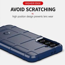 Laden Sie das Bild in den Galerie-Viewer, TPU Thick Solid Rough Armor Tactical Protective Cover Case For Samsung S21 - Libiyi