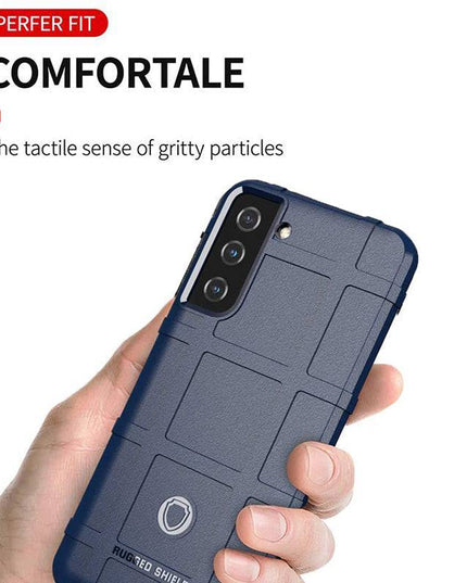 TPU Thick Solid Rough Armor Tactical Protective Cover Case For Samsung S21+ - Libiyi