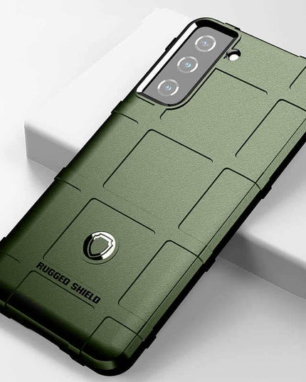 TPU Thick Solid Rough Armor Tactical Protective Cover Case For Samsung S21+ - Libiyi