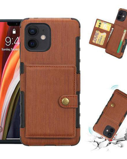 Security Copper Button Protective Case For iPhone 12Mini - Libiyi