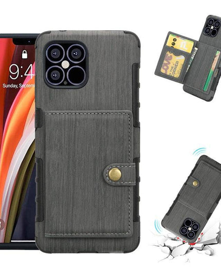 Security Copper Button Protective Case For iPhone - Libiyi