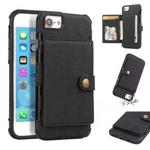 Security Copper Button Protective Case For iPhone 7/8 - Libiyi