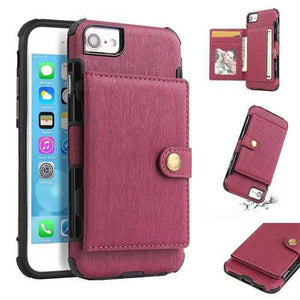Security Copper Button Protective Case For iPhone SE2020 - Libiyi