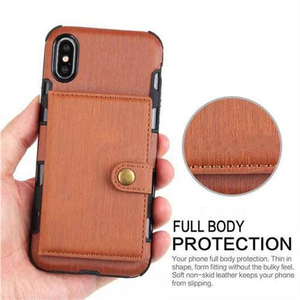 Security Copper Button Protective Case For iPhone X/XS - Libiyi
