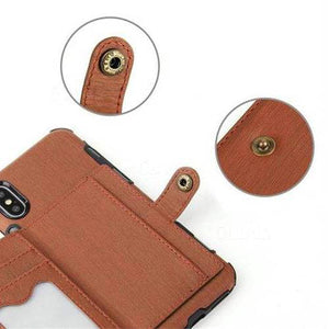 Security Copper Button Protective Case For iPhone Xs Max - Libiyi