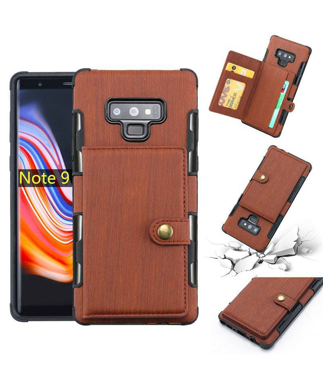 Security Copper Button Protective Case For Samsung Note 9 - Libiyi