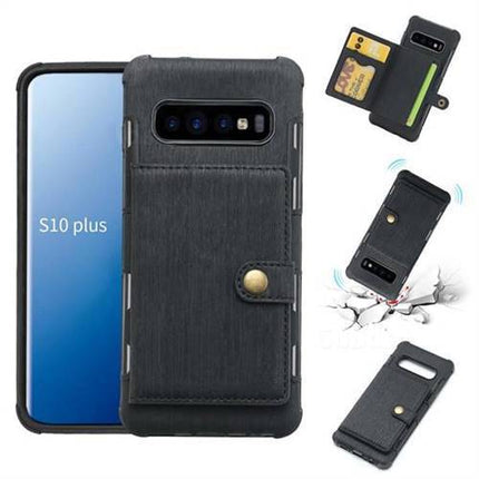 Security Copper Button Protective Case For Samsung S10 Plus - Libiyi