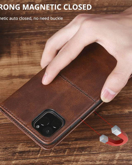 TPU + PU Leather Phone Cover Case for Samsung A10E - Libiyi