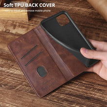Laden Sie das Bild in den Galerie-Viewer, TPU + PU Leather Phone Cover Case for Samsung A11 - Libiyi