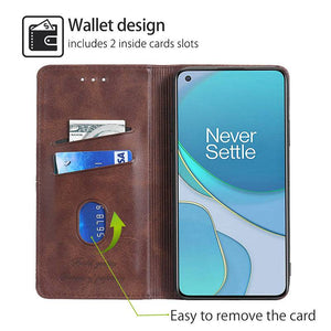 Leather Flip Wallet Cover for Samsung A12 - Libiyi