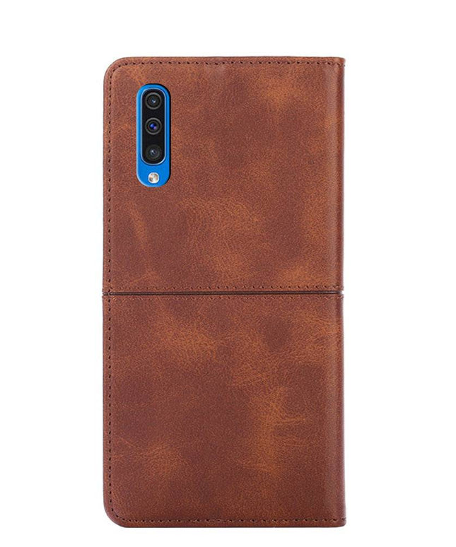 TPU + PU Leather Phone Cover Case for Samsung A50 - Libiyi
