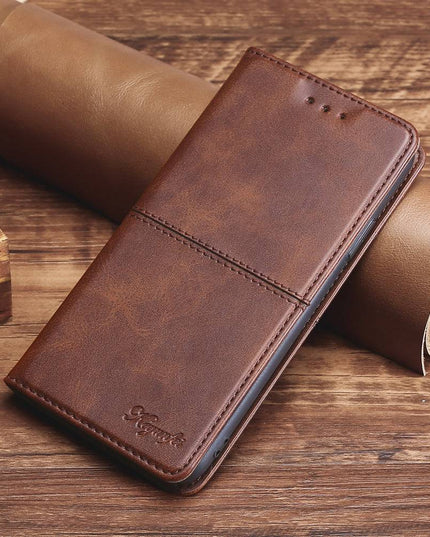 TPU + PU Leather Phone Cover Case for Samsung A series - Libiyi