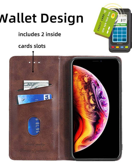 TPU + PU Leather Phone Cover Case for iPhone XR - Libiyi