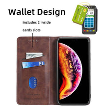 Load image into Gallery viewer, TPU + PU Leather Phone Cover Case for iPhone XR - Libiyi