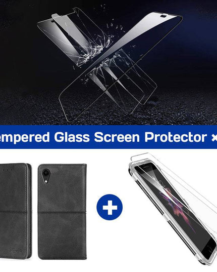 TPU + PU Leather Phone Cover Case for iPhone XR - Libiyi