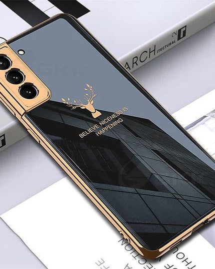 Luxury Plating Tempered Glass Case For Samsung - Libiyi
