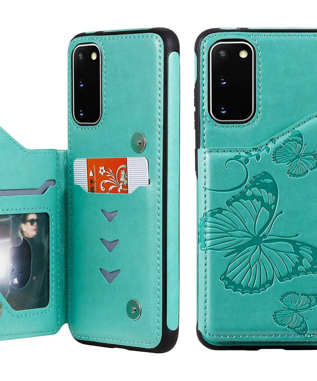 New Luxury Embossing Wallet Cover For SAMSUNG S20 FE(5G)-Fast Delivery - Libiyi