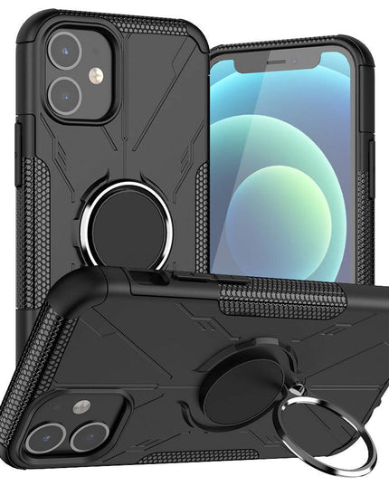 Robot 3 in 1 Heavy Duty Defender Case For iPhone 12 Mini - Libiyi