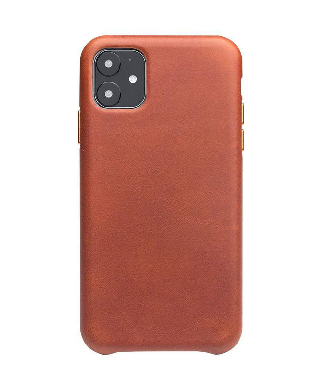 Genuine Leather Silm Back Cover for iPhone - Libiyi