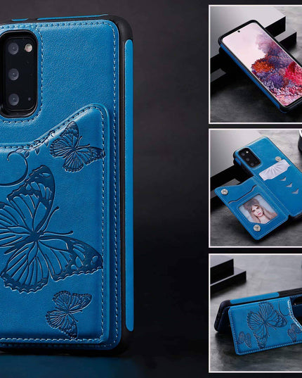 New Luxury Embossing Wallet Cover For SAMSUNG S20 Plus-Fast Delivery - Libiyi