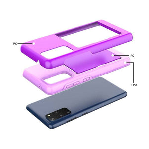Armor Protective Card Holder Case for Samsung S20 Plus With 2-Pack Screen Protectors - Libiyi