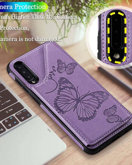 New Luxury Embossing Wallet Cover For SAMSUNG A50/A50S/A30S-Fast Delivery - Libiyi