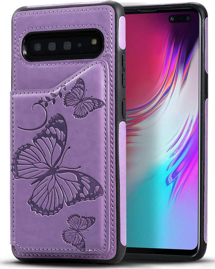 New Luxury Embossing Wallet Cover For SAMSUNG S10 5G-Fast Delivery - Libiyi