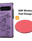 Purple / Samsung S10 5G / With Wireless Charger