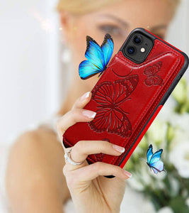 New Luxury Embossing Wallet Cover For iPhone 11-Fast Delivery - Libiyi