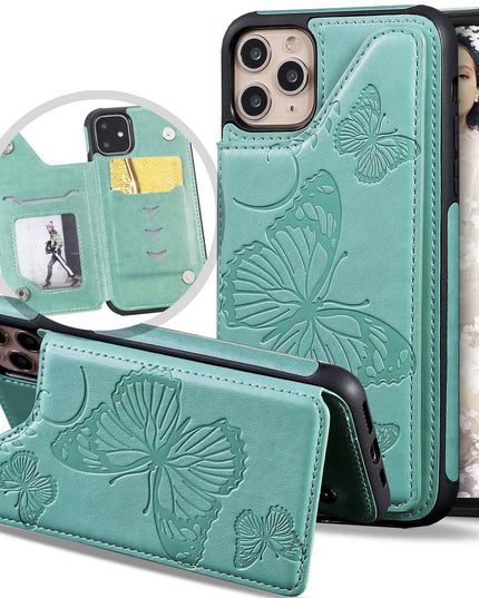 New Luxury Embossing Wallet Cover For iPhone 11 Pro-Fast Delivery - Libiyi