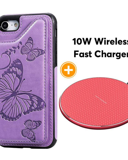 New Luxury Embossing Wallet Cover For iPhone 6/6S-Fast Delivery - Libiyi