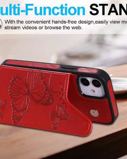 2022  New Luxury Embossing Wallet Cover For iPhone - Libiyi