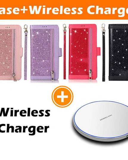 Bling Wallet Leather Case for Samsung S21 - Keilini