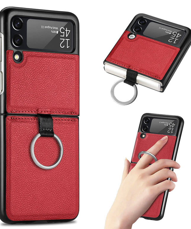 Ultra Fine Ring Samsung Galaxy Z Flip 3 Case Cover - Libiyi