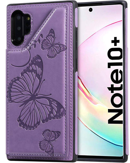 New Luxury Embossing Wallet Cover For SAMSUNG Note 10 Plus-Fast Delivery - Libiyi