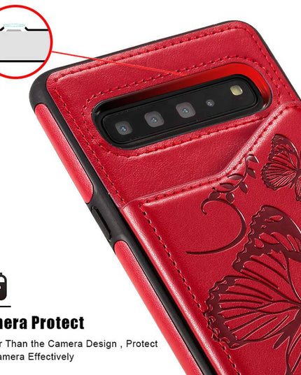 New Luxury Embossing Wallet Cover For SAMSUNG S10-Fast Delivery - Libiyi