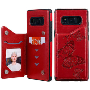 New Luxury Embossing Wallet Cover For SAMSUNG  S8-Fast Delivery - Libiyi