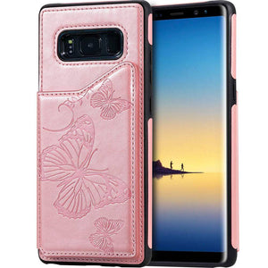 New Luxury Embossing Wallet Cover For SAMSUNG  S8-Fast Delivery - Libiyi