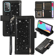 Load image into Gallery viewer, Bling Wallet Case with Wrist Strap for Samsung A32(5G) - Libiyi