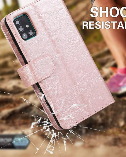 Detachable Flip Folio Zipper Purse Phone Case For Samsung A Series - Libiyi