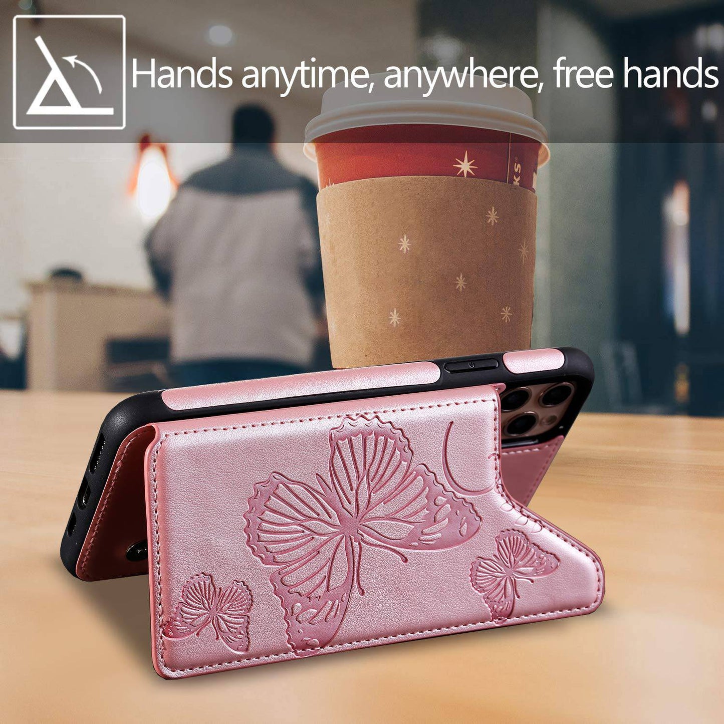New Luxury Embossing Wallet Cover For iPhone 11Pro Max-Fast Delivery - Libiyi
