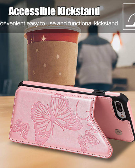 New Luxury Embossing Wallet Cover For iPhone 6 Plus/6s Plus-Fast Delivery - Libiyi