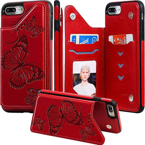 New Luxury Embossing Wallet Cover For iPhone 7Plus&8Plus-Fast Delivery - Libiyi