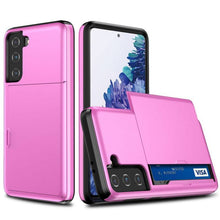 Load image into Gallery viewer, Rigide Flashy Porte-cartes Case For Samsung Galaxy S21(5G) - Libiyi