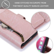 Load image into Gallery viewer, Detachable Flip Folio Zipper Purse Phone Case for iPhone 13 Series - Libiyi