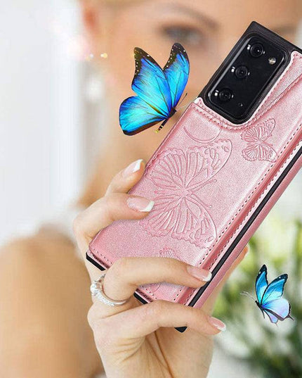New Luxury Embossing Wallet Cover For SAMSUNG Note 20-Fast Delivery - Libiyi