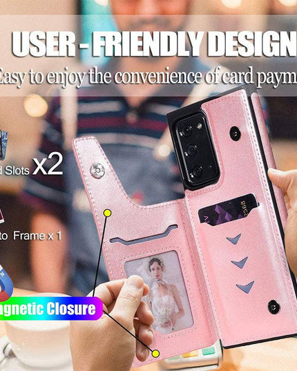 New Luxury Embossing Wallet Cover For SAMSUNG Note 20-Fast Delivery - Libiyi