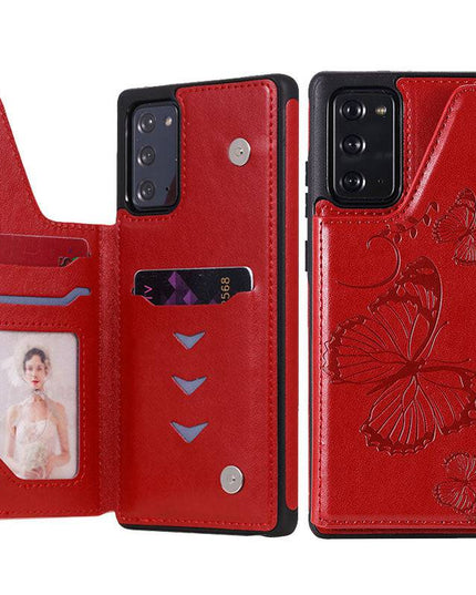 New Luxury Embossing Wallet Cover For SAMSUNG Note 20-Fast Delivery - Libiyi