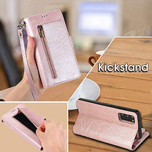 Load image into Gallery viewer, Detachable Flip Folio Zipper Purse Phone Case for Samsung Note Series - Libiyi
